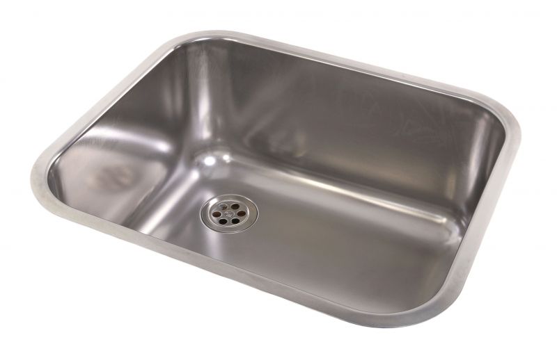 Inset Large Rectangular Dental Sink