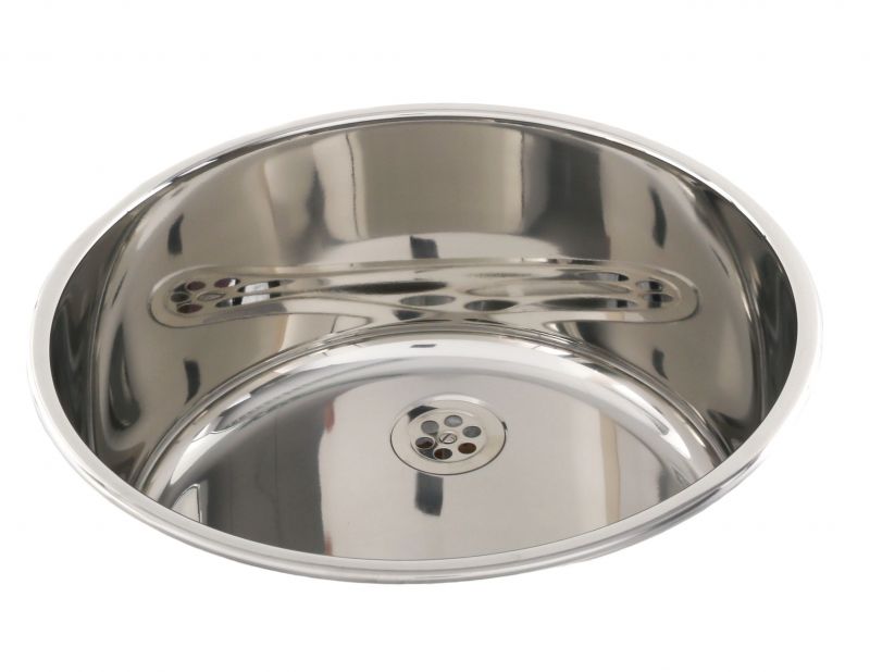 Inset Small Round Dental Sink