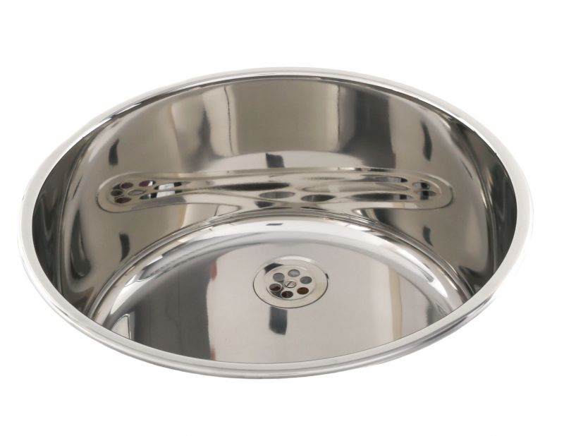 Inset Large Round Dental Sink