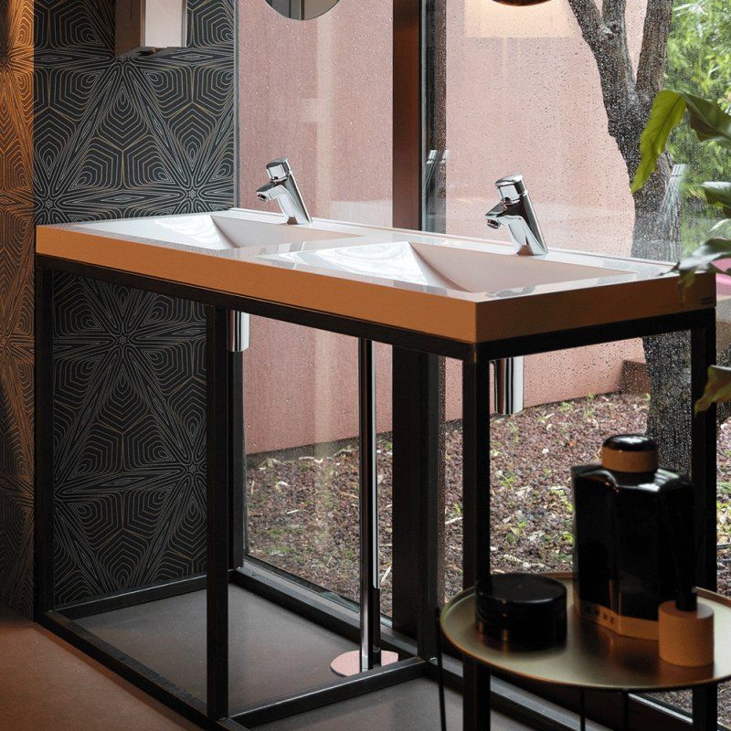 KWC DVS MIRANIT DOUBLE QUADRO WASH BASIN KWC DVS MIRANIT DOUBLE QUADRO WASH BASIN