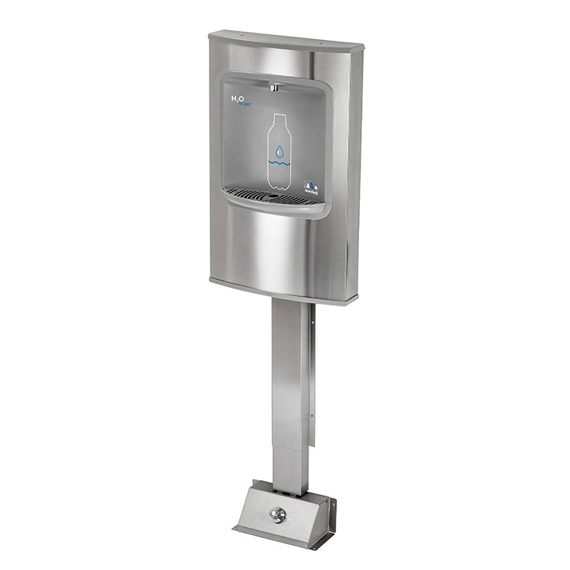 Foot Operated Bottle Filling Station