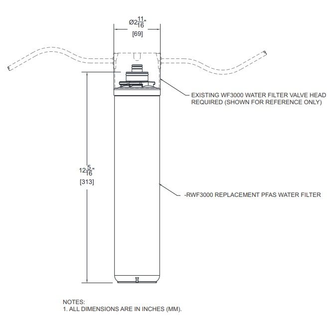 Replacement Water Filter Cartridge Replacement Water Filter Cartridge