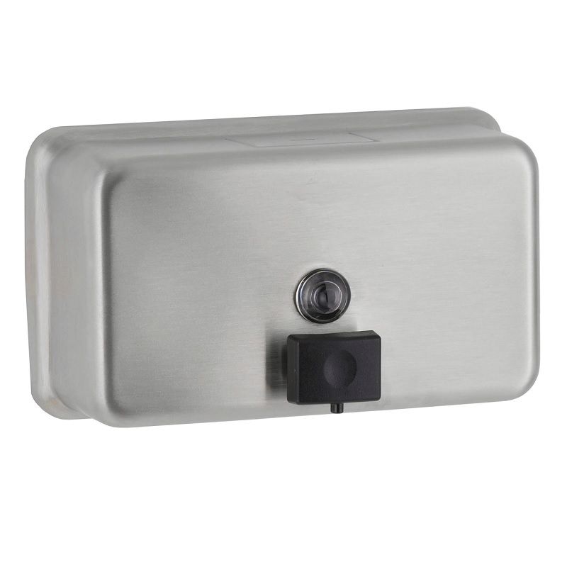 Bobrick Horizontal Manual Liquid Soap Dispenser