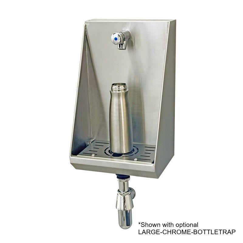 Wall Mounted Bottle Filling Trough - Single Wall Mounted Bottle Filling Trough - Single