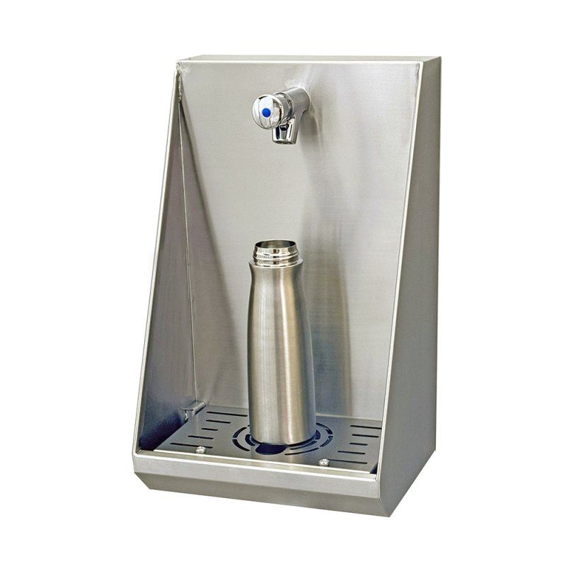 Wall Mounted Bottle Filling Trough - Single Wall Mounted Bottle Filling Trough - Single