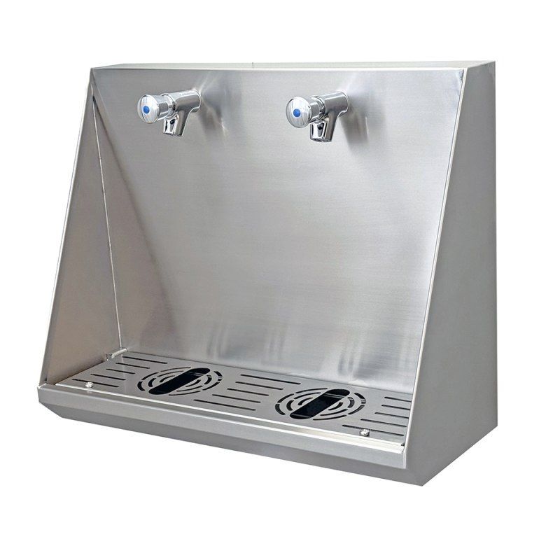 Wall Mounted Bottle Filling Trough - Double Wall Mounted Bottle Filling Trough - Double