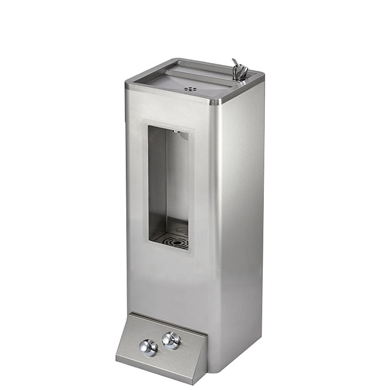 Foot Op Drinking Fountain & Bottle Filler