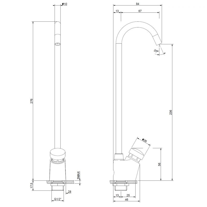 Wall Mounted Bottle Filling Trough Wall Mounted Bottle Filling Trough