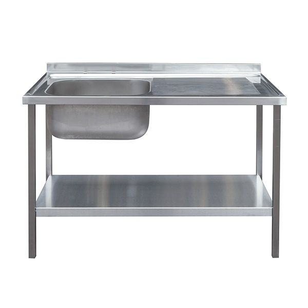 CATERING SINK - SINGLE BOWL, SINGLE DRAINER, 1000MM