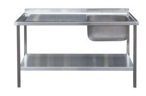 CATERING SINK - SINGLE BOWL, SINGLE DRAINER
