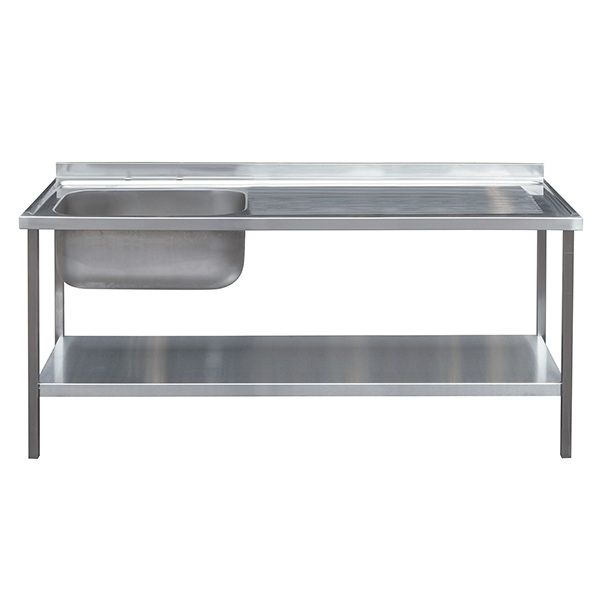 CATERING SINK - SINGLE BOWL, SINGLE DRAINER, 1500MM