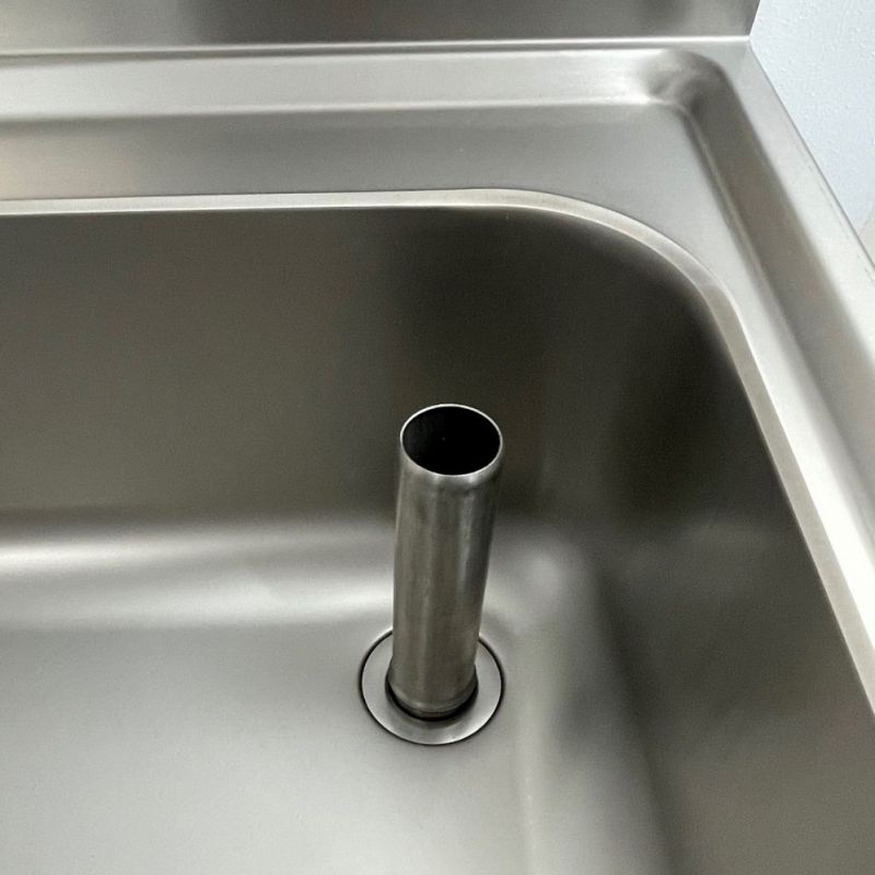 CATERING SINK - DOUBLE BOWL, SINGLE DRAINER, 1500MM LONG