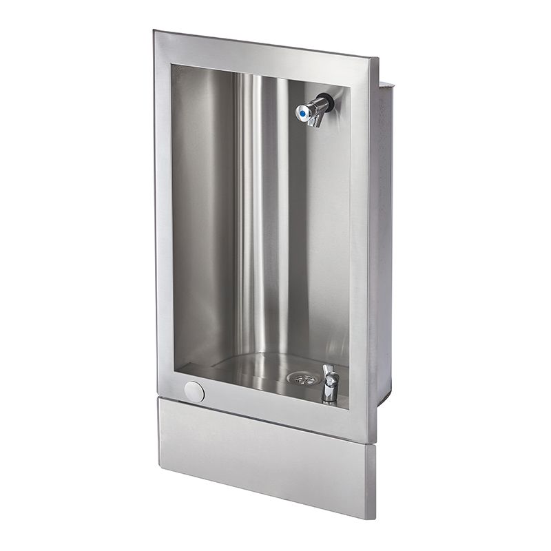 Recessed Bottle Filler With Drinking Fountain