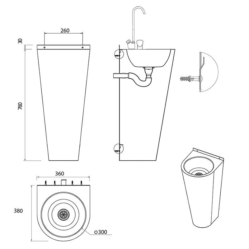 S/Steel Junior Drinking Fountain & Bottle Filler