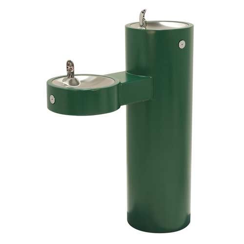 Free Standing Bi-Level Outdoor Drinking Fountain