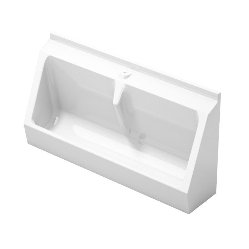 Waterless GRP Wall Mounted Trough Urinal