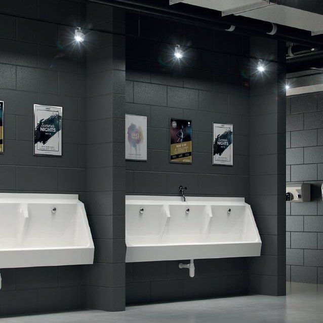 GRP Wall Mounted Trough Urinal