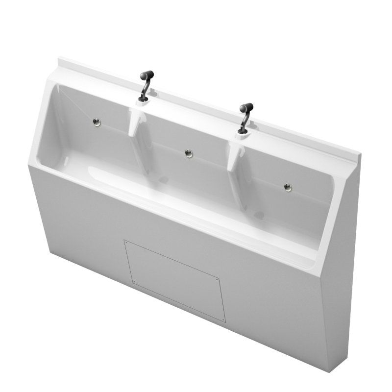 GRP Floor Standing Trough Urinal 