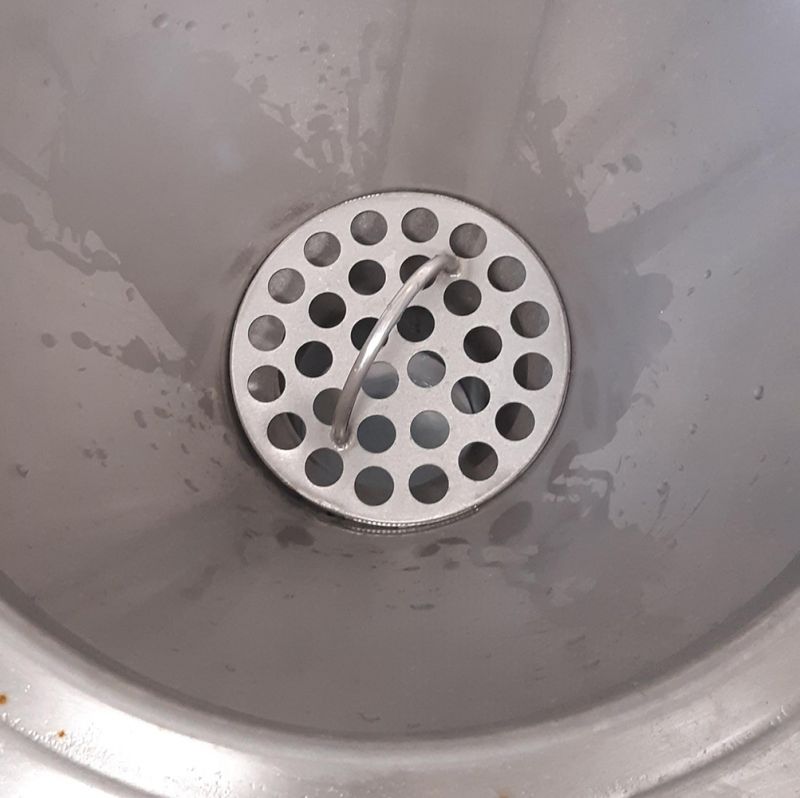 Sluice Sink Strainer