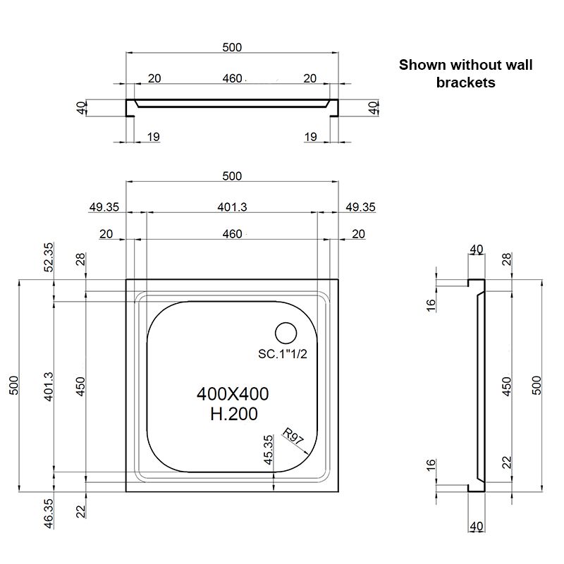 HBN 00-10 HTM64 Single Bowl Sink