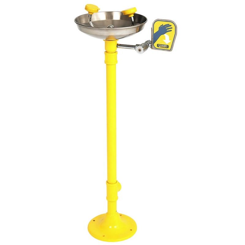 Pedestal Eye / Face Wash, Stainless Bowl 