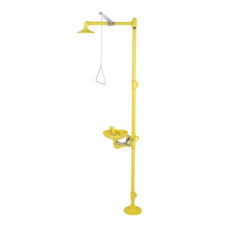 Combination Drench Shower - Plastic