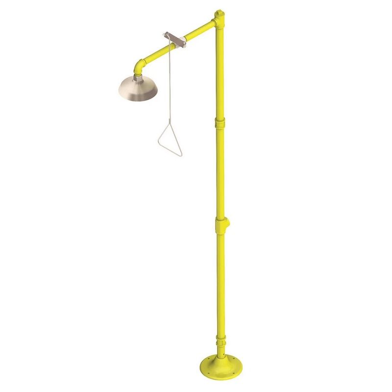 Drench Shower - Column, Stainless Head