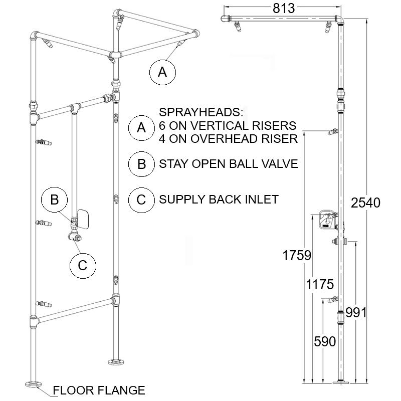 Decontamination Shower