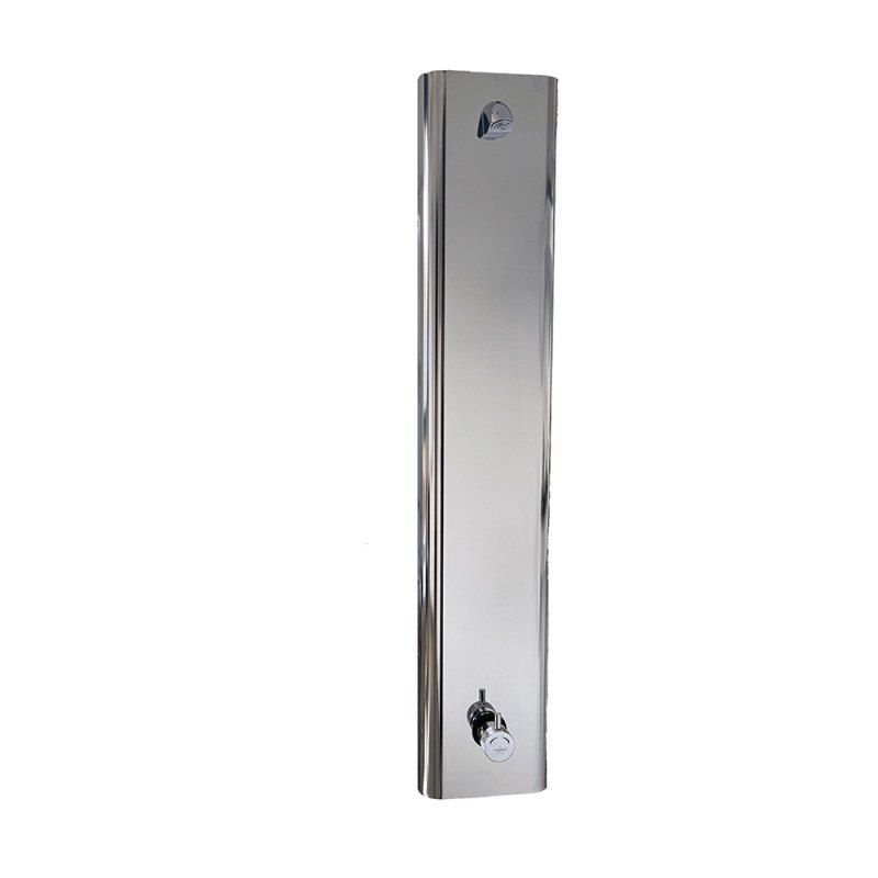 Shower Panel With Adjustable Temperature & Time Flow