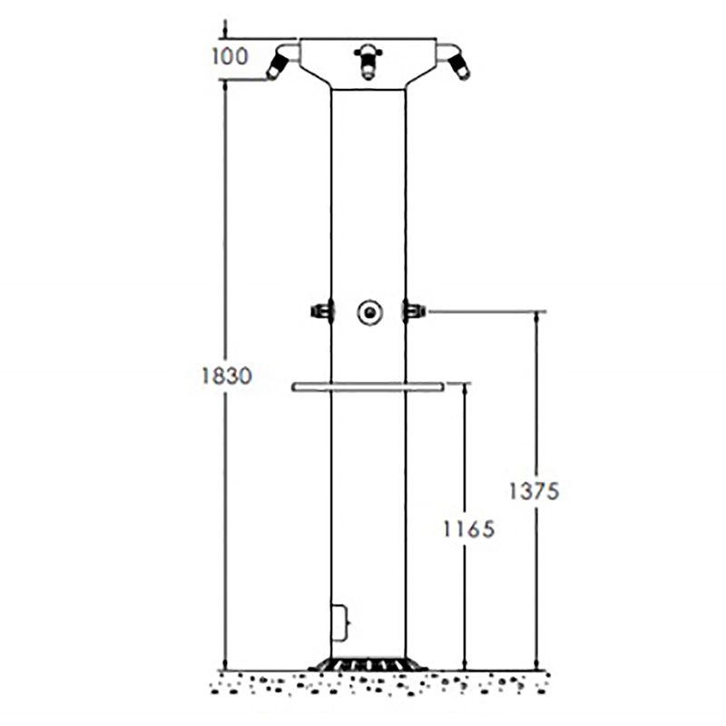 Column Shower 