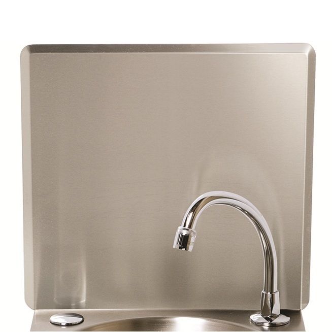 Stainless Steel Splashback For WE249 Wash Basin Stainless Steel Splashback For WE249 Wash Basin