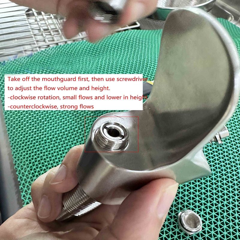 Stainless Steel Bubbler Tap With Lever