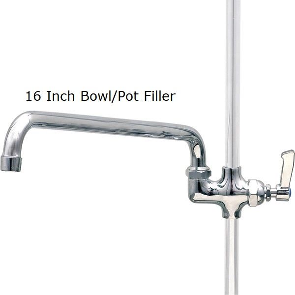 Pre Rinse Monobloc Catering Tap with Pot Filler