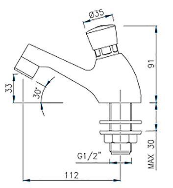 Non-Concussive Time Flow Tap