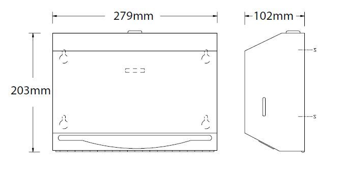 Small Paper Towel Dispenser