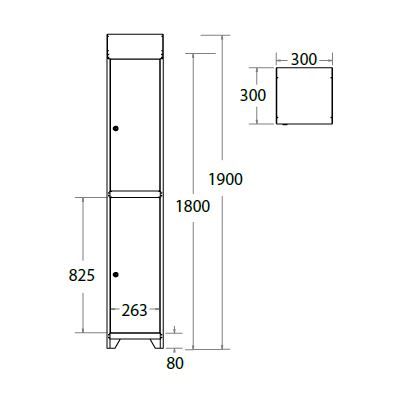 Floor Standing Locker