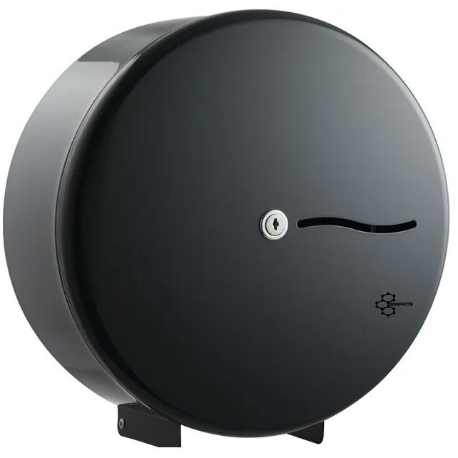 Graphite Grey Jumbo Toilet Roll Dispenser