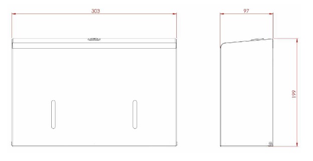 twin micro jumbo roll holder