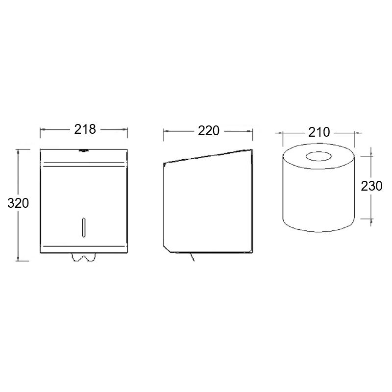 Centrefeed Paper Towel Dispenser 