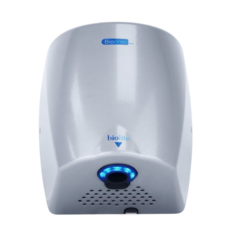 Biodrier BioLite High Speed Hand Dryer, Silver