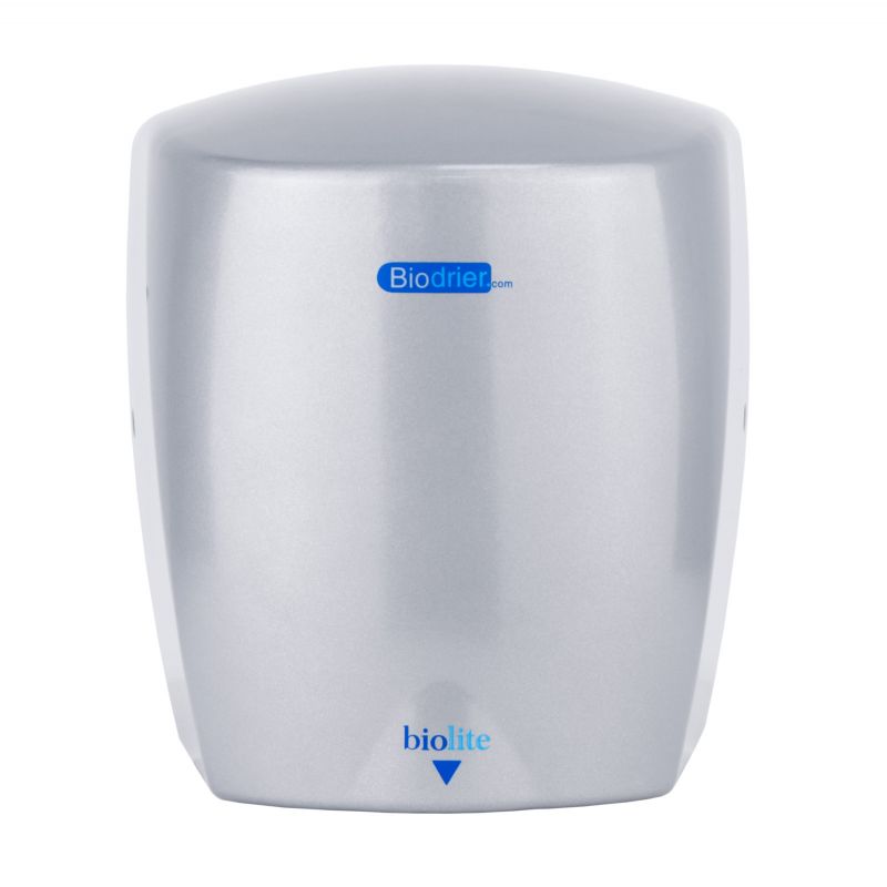 Biodrier BioLite High Speed Hand Dryer, Silver