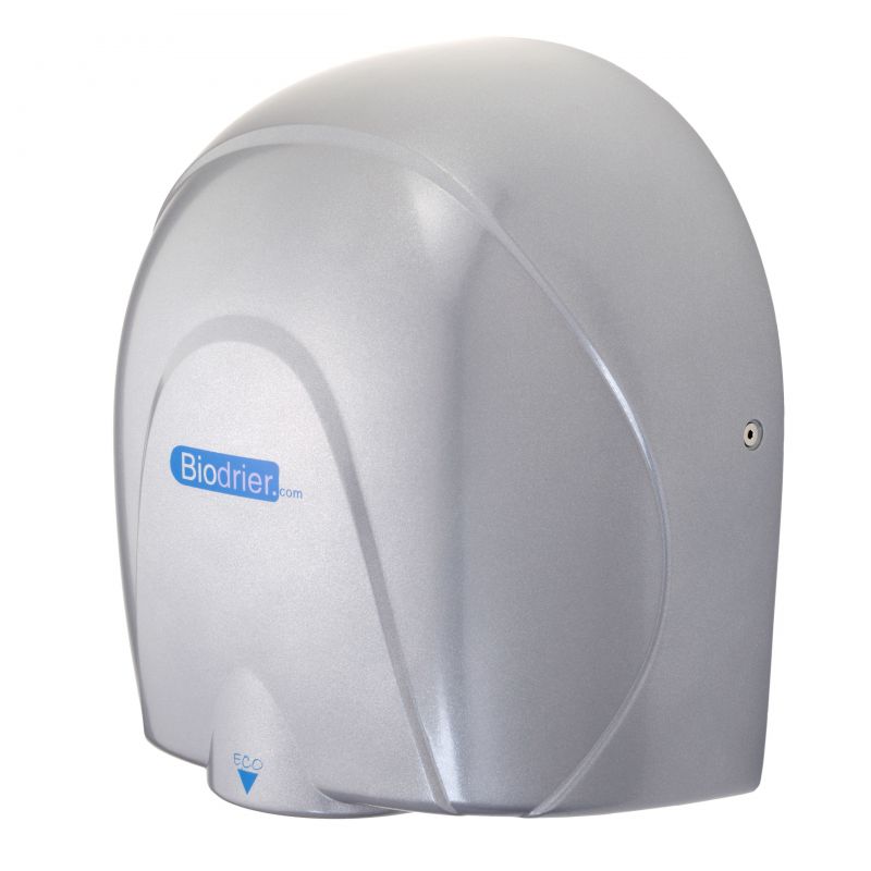 Biodrier Eco High Speed Hand Dryer, Silver