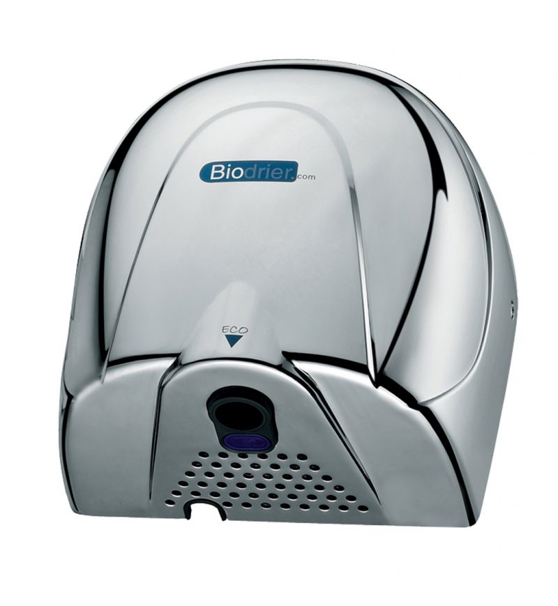 Biodrier Eco High Speed Hand Dryer, Chrome