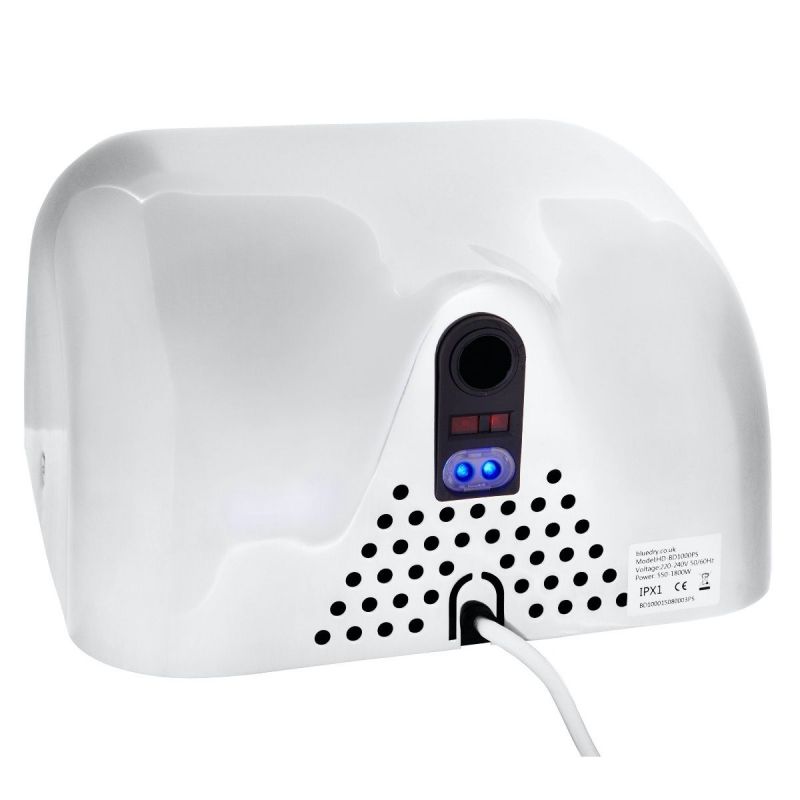Blue Dry Eco Dry Hand Dryer, White