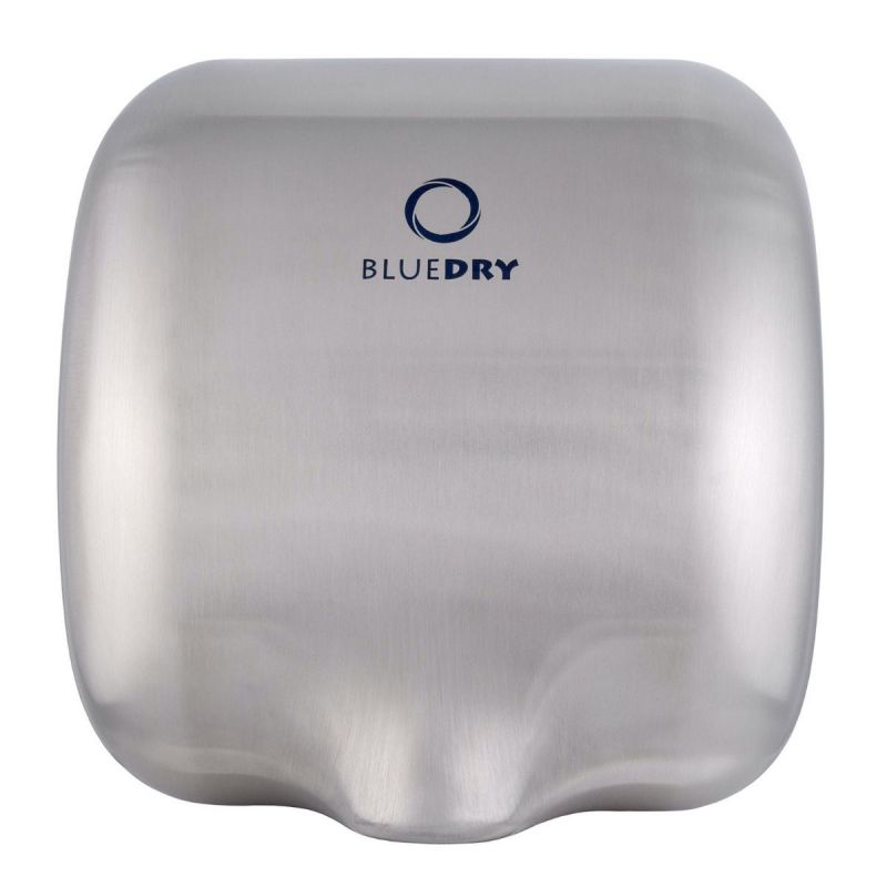 Blue Dry Eco Dry Hand Dryer, Brushed Stainless Steel