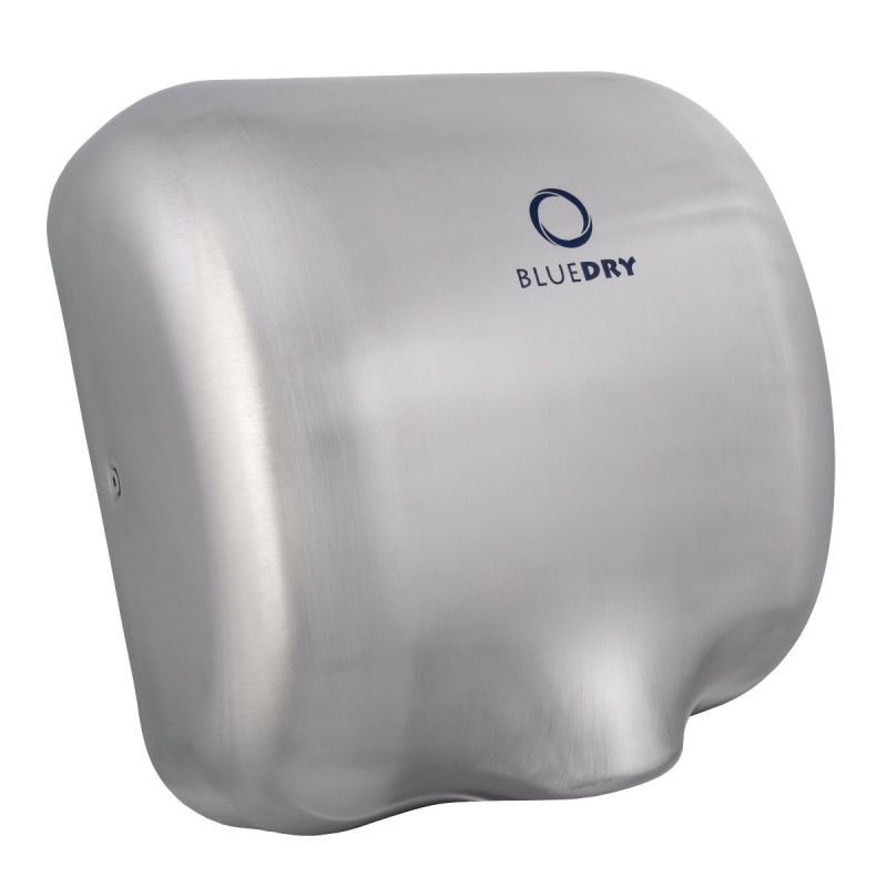 Blue Dry Eco Dry Hand Dryer, Brushed Stainless Steel