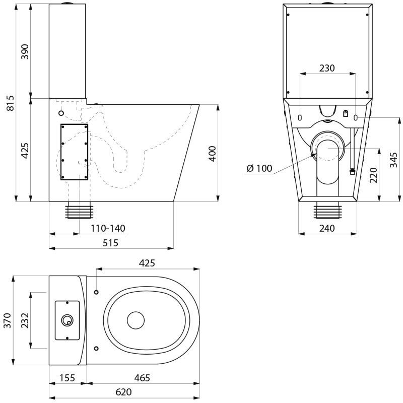Close Coupled WC Suite - Standard Close Coupled WC Suite - Standard