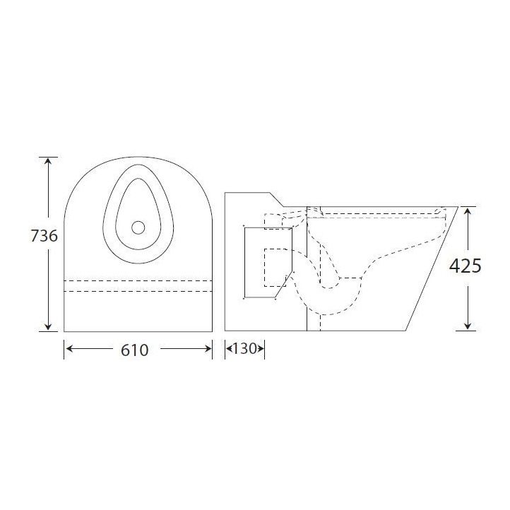 Bariatric WC Pan