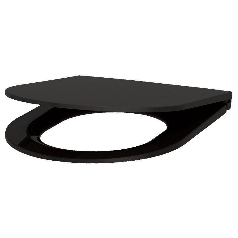 Black Toilet Seat & Lid - Standard