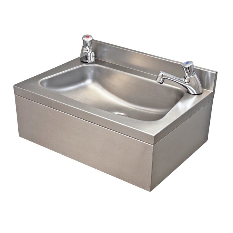 Wall Mounted Wash Basin with Apron Support Wall Mounted Wash Basin with Apron Support